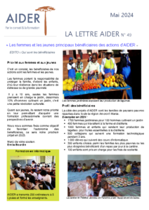 Lettre aider No 49 Mai 2024